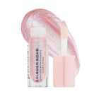 Thumbnail for Makeup Revolution Shimmer Bomb Lipgloss-Infused With Vitamin E For Extra Nourishment - Sparkle Pink