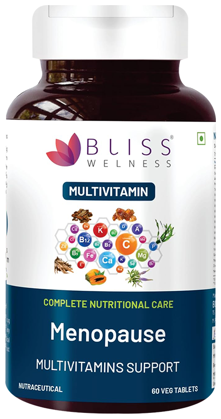 bliss welness menopause multivitamin support veg tablet