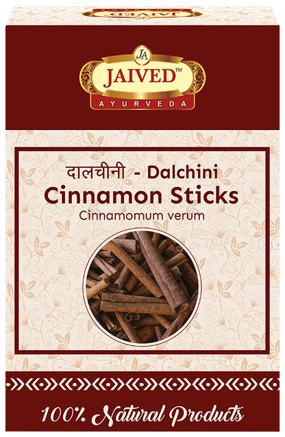 Jaived Ayurveda Dalchini Cinnamon Sticks | Enhances Flavor & Boosts Metabolism Naturally