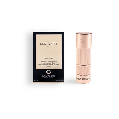 Europe Girl Silky Matte Lipstick - EG-17 Espresso - Distacart