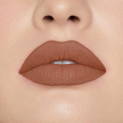 Europe Girl Silky Matte Lipstick - EG-17 Espresso - Distacart