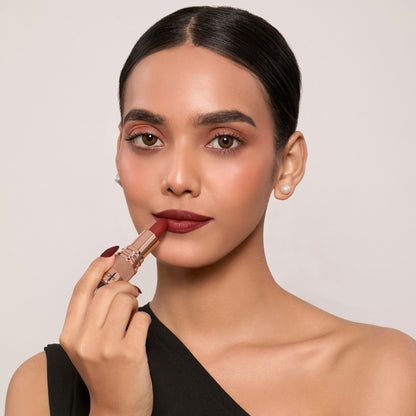 Europe Girl Silky Matte Lipstick - EG-13 Cinnamon - Distacart