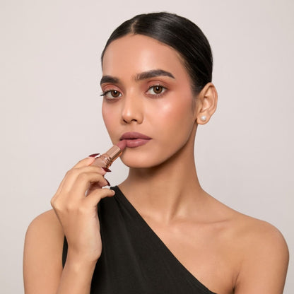Europe Girl Silky Matte Lipstick - EG-11 Soft Brown - Distacart