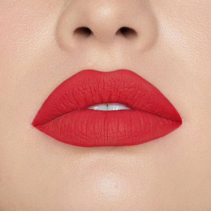 Europe Girl Silky Matte Lipstick - EG-08 Flame - Distacart