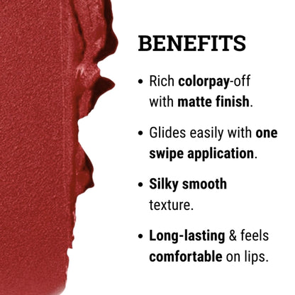 Europe Girl Silky Matte Lipstick - EG-03 Adore - Distacart