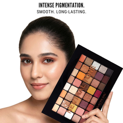 Europe Girl 40 Colour Eyeshadow Palette - Neutral Tone - Distacart
