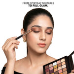 Thumbnail for Europe Girl 40 Colour Eyeshadow Palette - Neutral Tone - Distacart