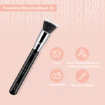 Thumbnail for Miss Claire M3 - Foundation Blending Brush (S) - Chrome