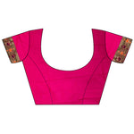 Thumbnail for Joban Fashion Hot Pink Banarasi Soft Silk Woven Saree