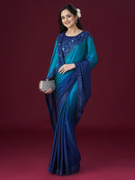 Thumbnail for kasee Embroidered Sequinned Saree - Distacart