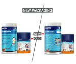 Thumbnail for Gritzo SuperMilk Overall Growth (2-6y Boy & Girl) (Double Chocolate) with Super Gummies (Natural Orange Flavour) - Distacart