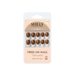 Thumbnail for shills professional reusable press on nails french oval spn710