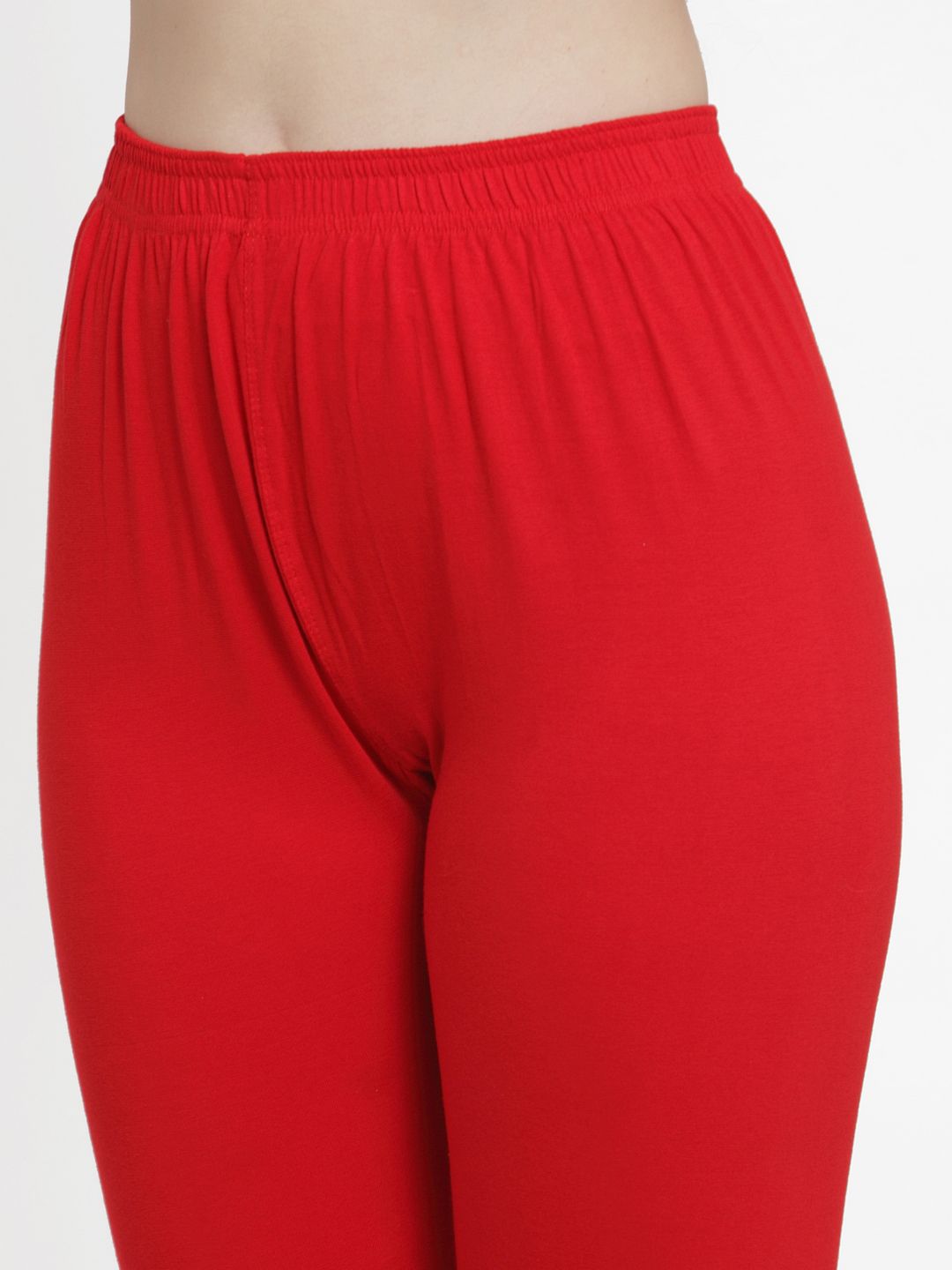 TAG 7 Women Pack Of 2 Solid Churidar-Length Leggings - Distacart