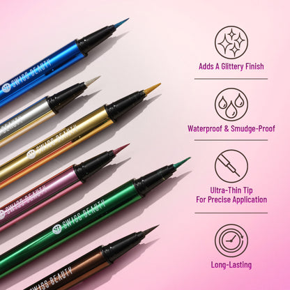 Swiss Beauty Eye Sparkle Sketch Liner - 1 Sparkle Silver - Distacart