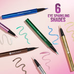 Thumbnail for Swiss Beauty Eye Sparkle Sketch Liner - 6 Glitter Brown - Distacart