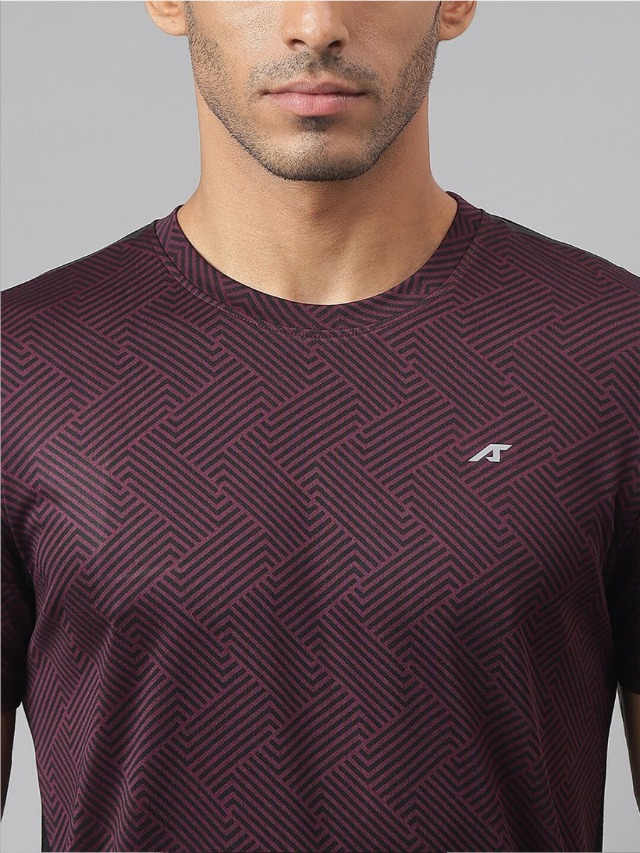 Alcis Drytech+ Anti-Static Slim-Fit Round Neck Running T-Shirt - Distacart