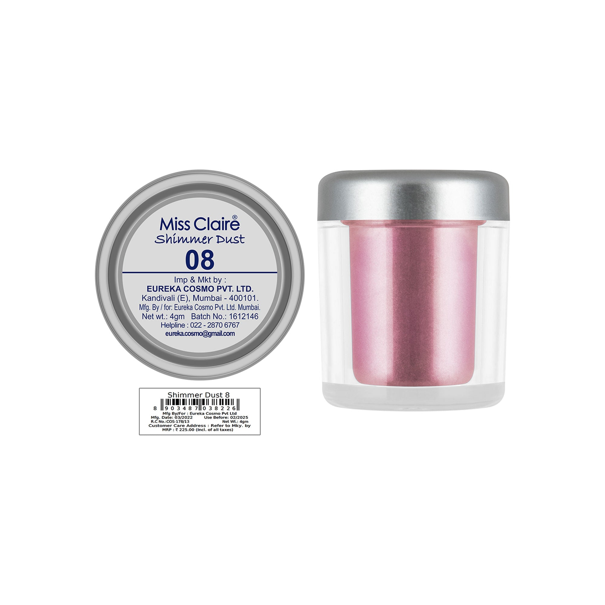 Miss Claire Shimmer Dust - 8 - Distacart