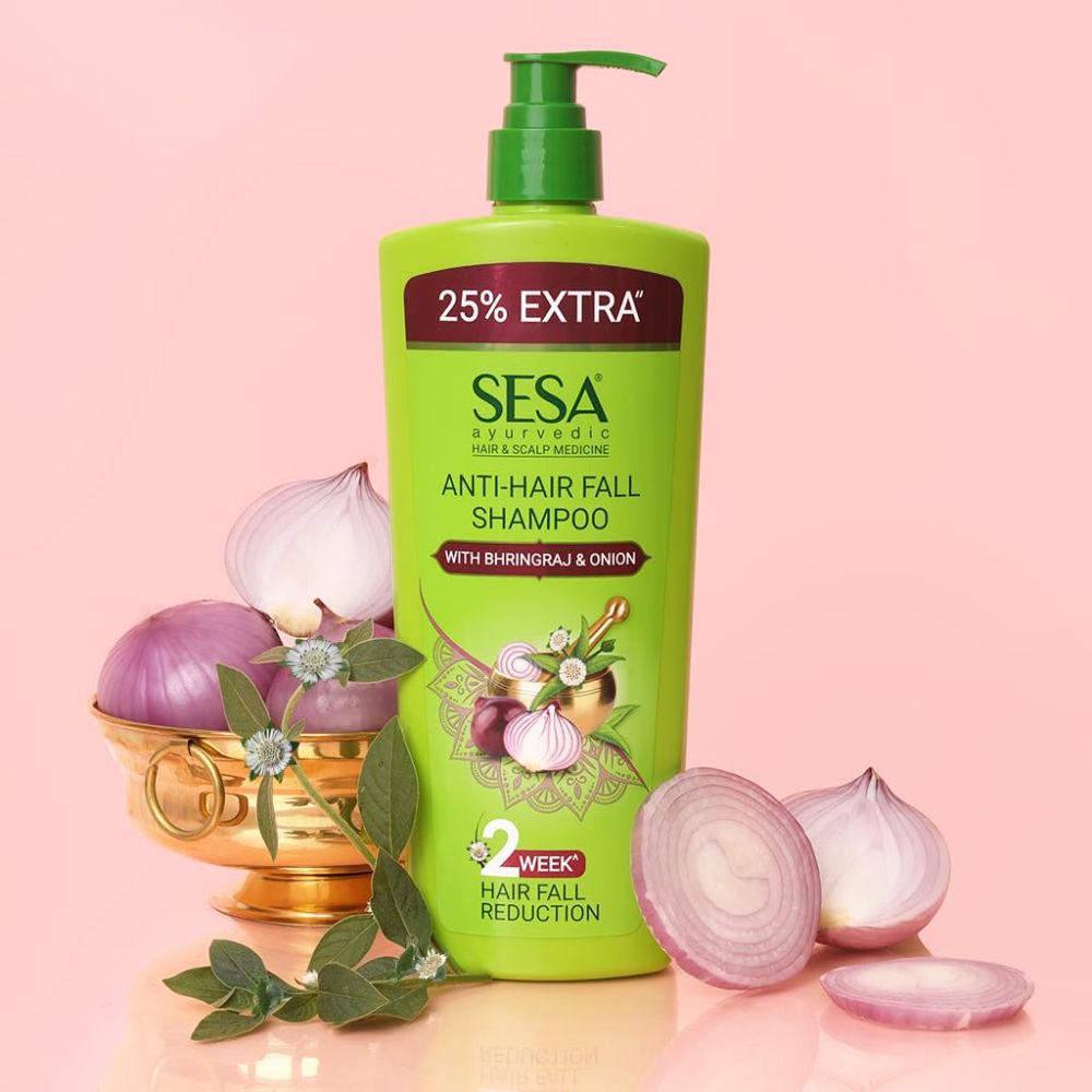 Sesa Ayurvedic Anti-Hair Fall Onion Shampoo - Distacart