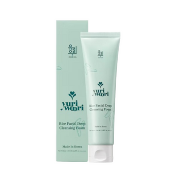 Yuri Woori Rice Facial Deep Cleansing Foam - Dista