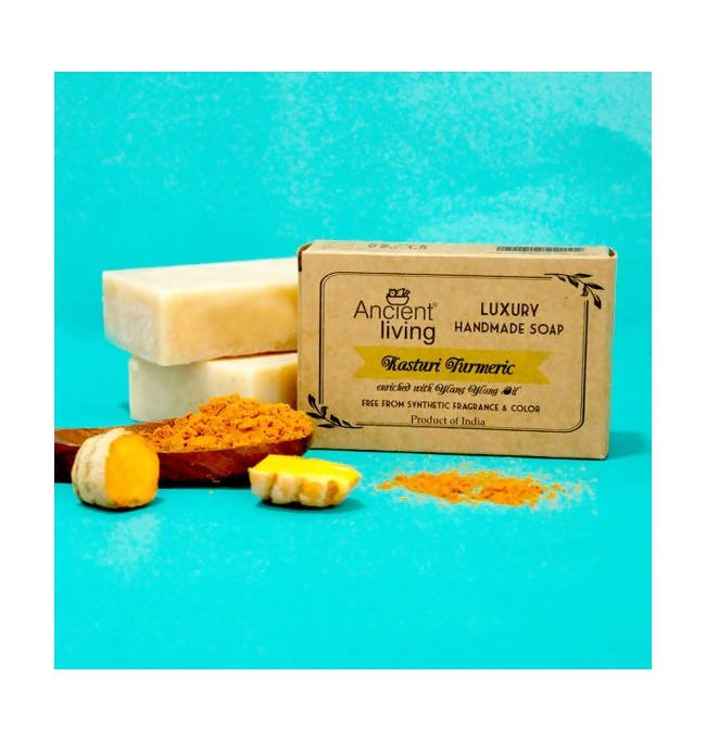 Ancient Living Kasthuri Tumeric Luxury Handmade Soap online
