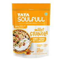 Thumbnail for Tata Soulfull Millet Granola (Honey, Fruits, Nuts & Seeds) - Distacart