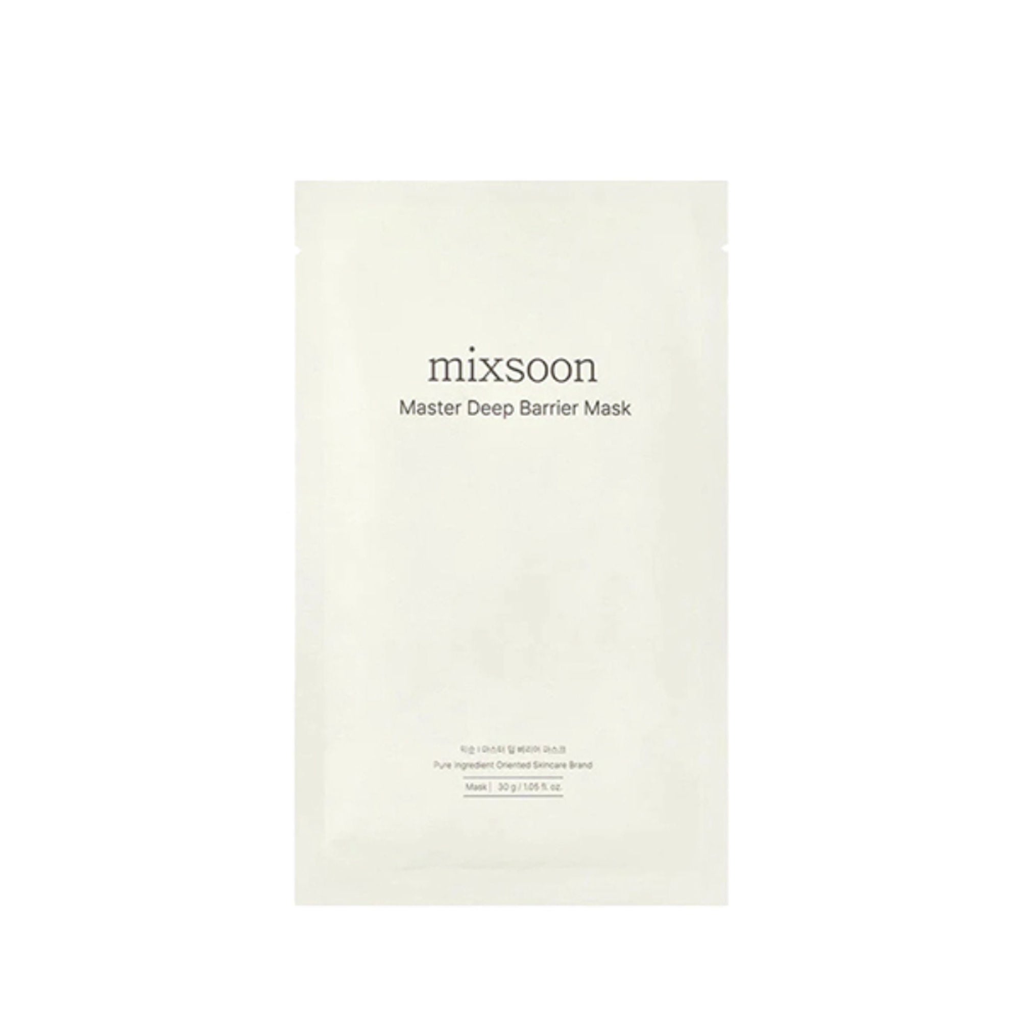 Mixsoon Deep Barrier Mask, Repairs, Strengthens & Restores Skin Barrier Sheet Mask - Distacart