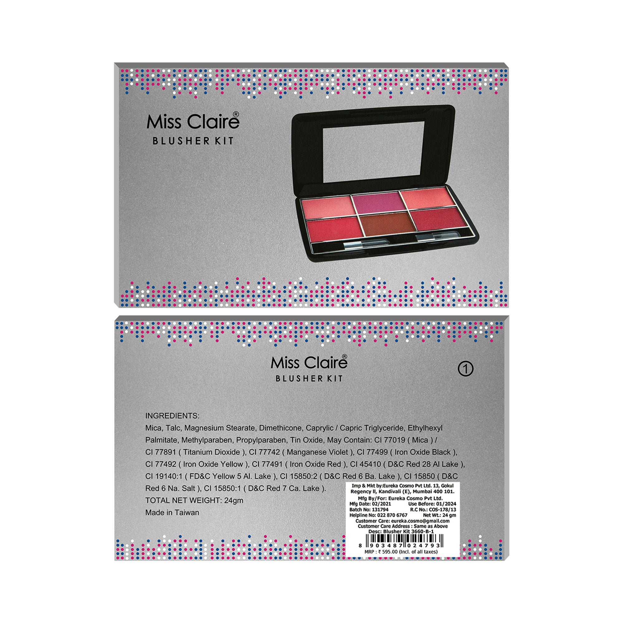 Miss Claire Blusher Kit - 3660 B-1