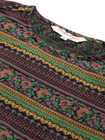 Thumbnail for All About You Women Ethnic Motifs Printed Pure Cotton Kurta with Trousers - Distacart