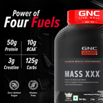 Thumbnail for GNC AMP XXX Mass Gainer Boosts Lean Muscle Gains Flavour Vanilla