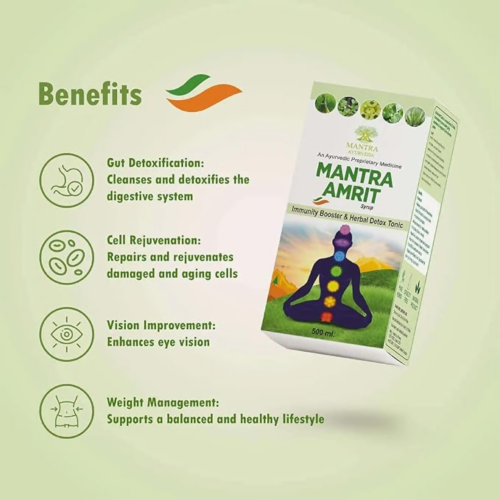 Mantra Ayurveda Mantra Amrit Syrup - Distacart
