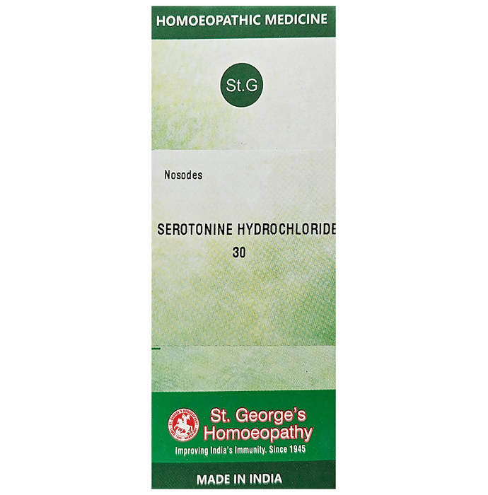 St. George's Homeopathy Serotonin Hydrochloride Dilution - Distacart