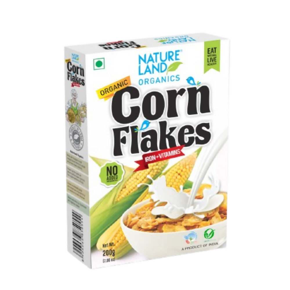 Nature Land Organics Corn Flakes - Distacart