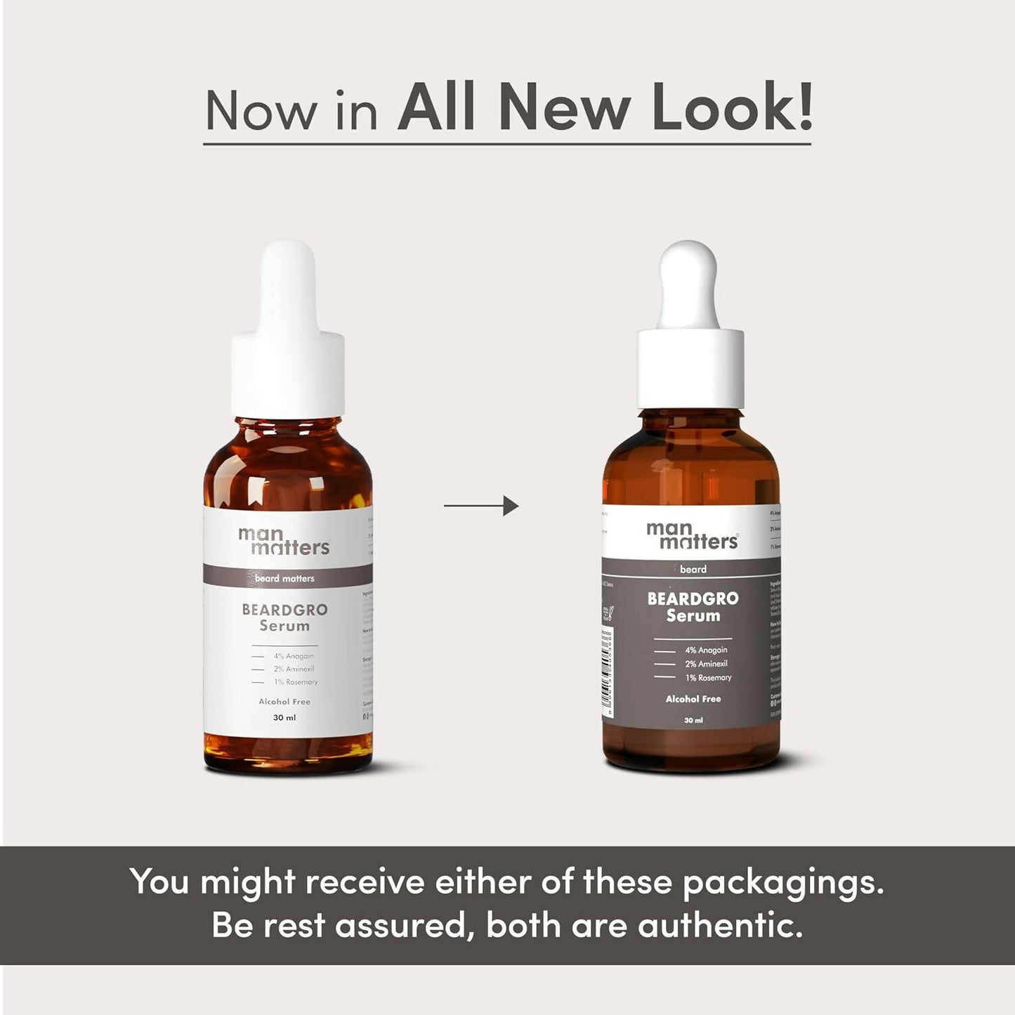 Man Matters Beardgro Oil-In-Serum - Distacart