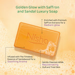 Thumbnail for Nisha Soaps for Bath -Saffron & Sandal - Distacart