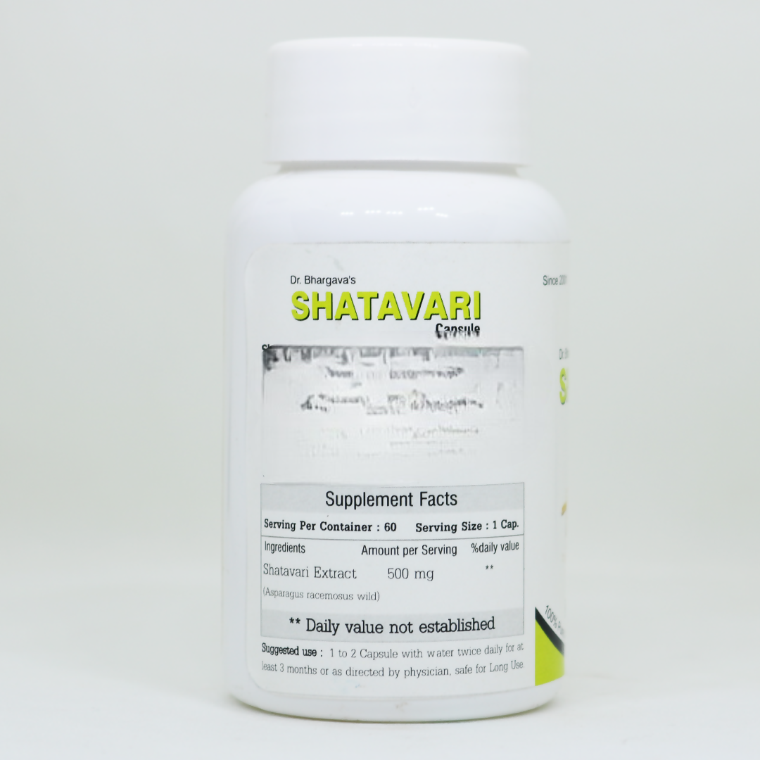 Dr.Bhargav’s Shatavari Capsules - Distacart