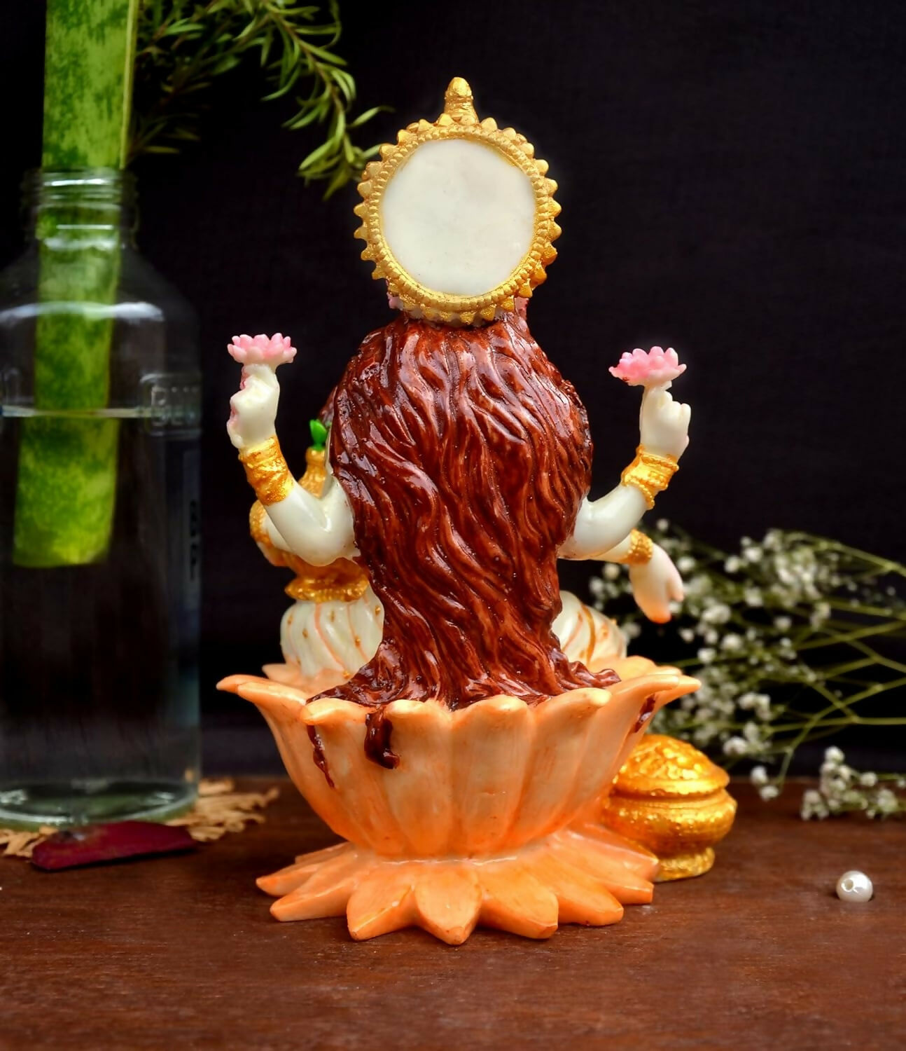 Shri balaji craft Marble Lakshmi Ji Sculpture for Pooja Room - Distacart