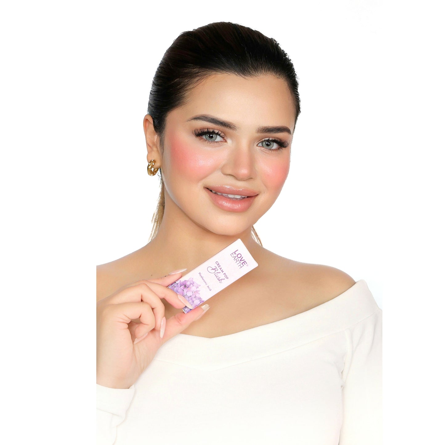 Love Earth Cream Pop Blush - Aster - Distacart