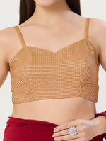 Thumbnail for Joban Fashion Women Polyester Copper Stitched Blouse - Distacart