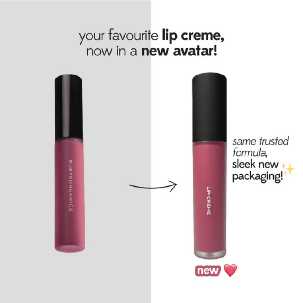 Ruby's Organics Lip Crème - Wallflower - Distacart