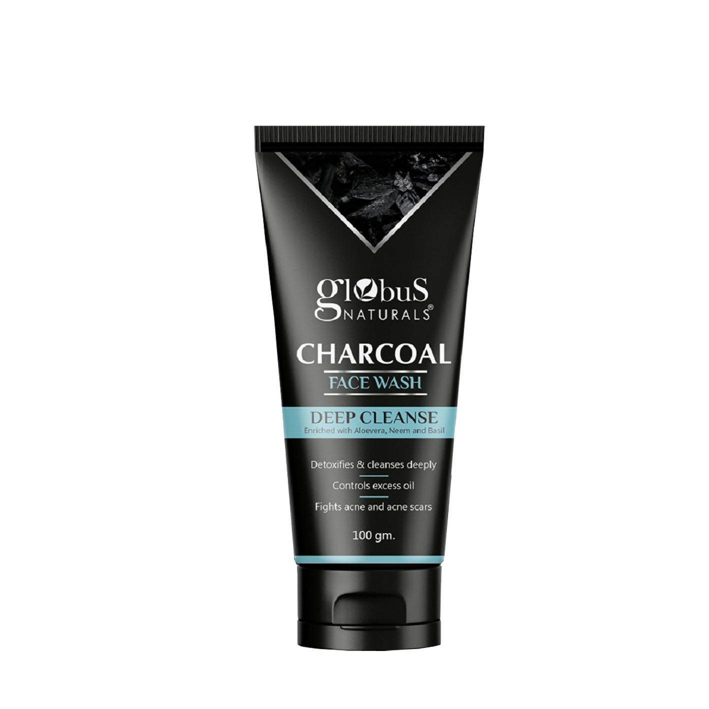 Globus Naturals Charcoal Face Wash