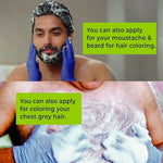 Thumbnail for VCare Super Eazzy Hair Color Shampoo for Women and Men - Natural Black