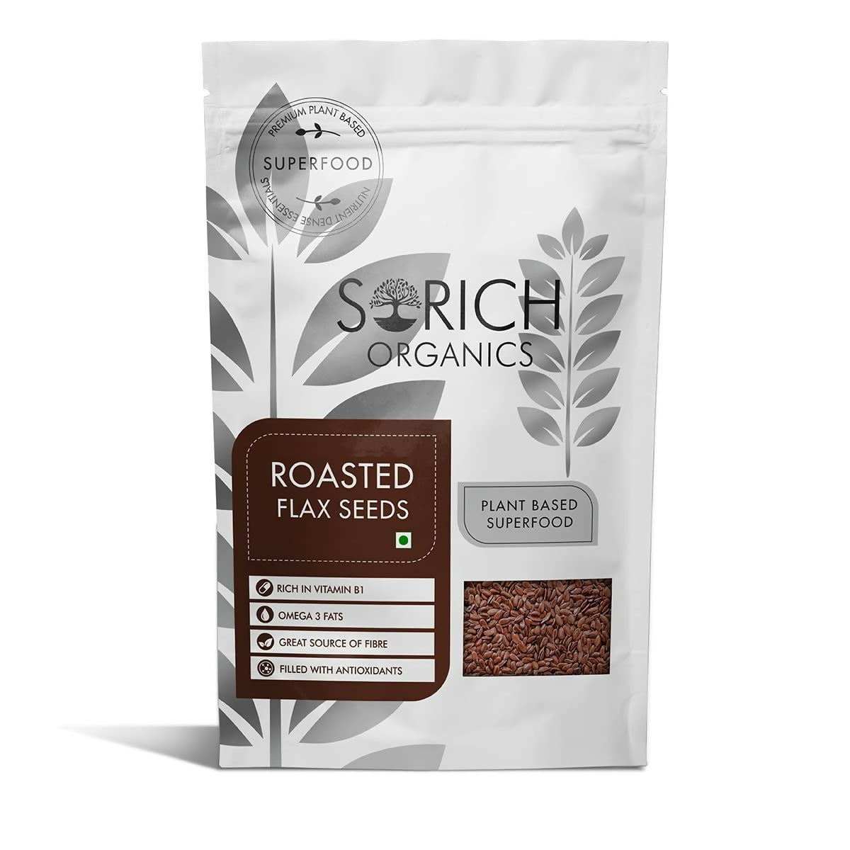Sorich Organics Roasted Flax Seeds - Distacart