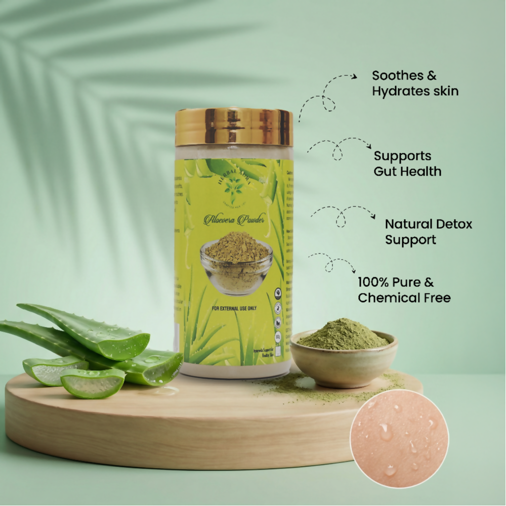 Herbal Aura Aloevara powder - Distacart