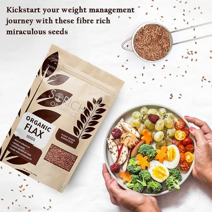 Sorich Organics Raw Flax Seeds + Pumpkin Seeds - Distacart