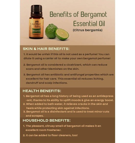 Ancient Living Bergamot Essential Oil benefits
