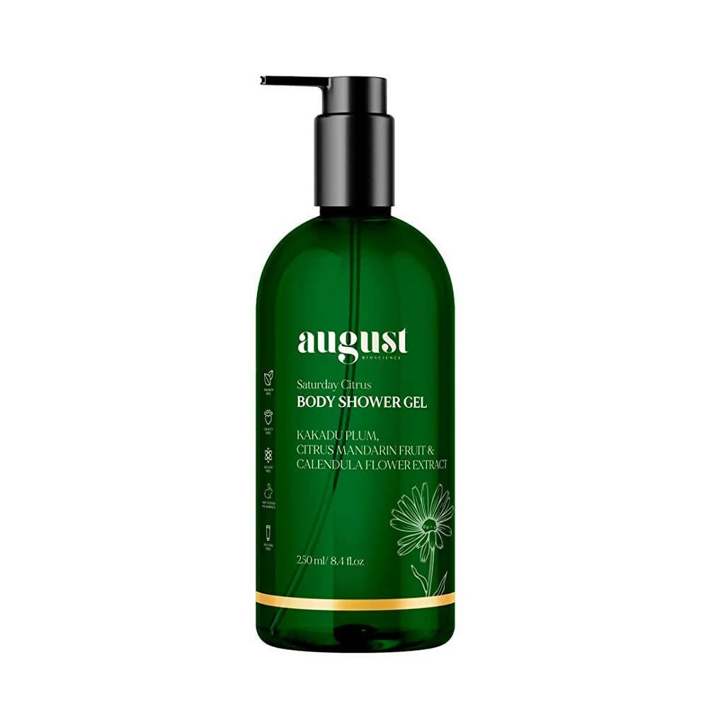 August Bioscience Saturday Citrus Body Shower Gel - Distacart