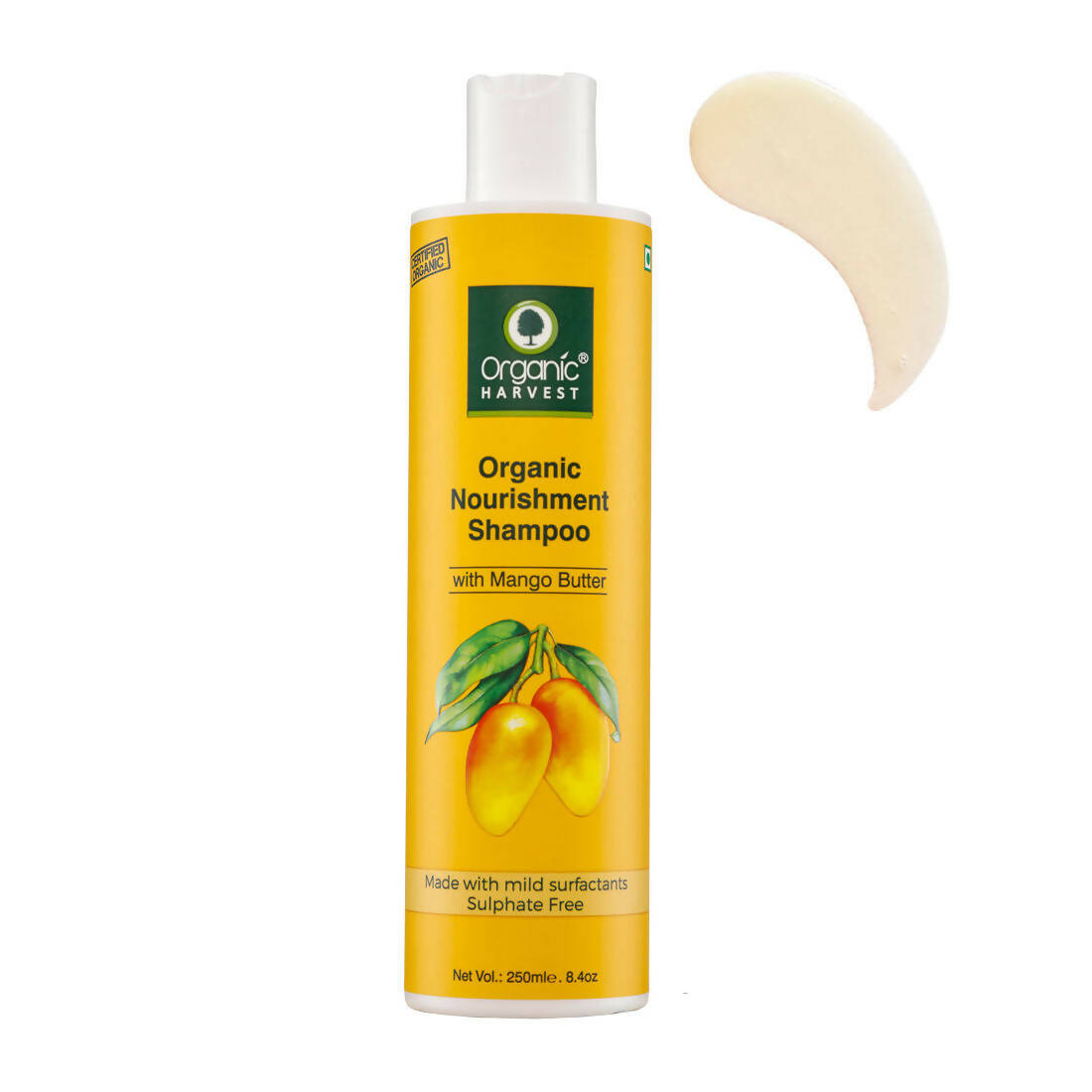Organic Harvest Organic Nourishment Shampoo With Mango Butter - Distacart