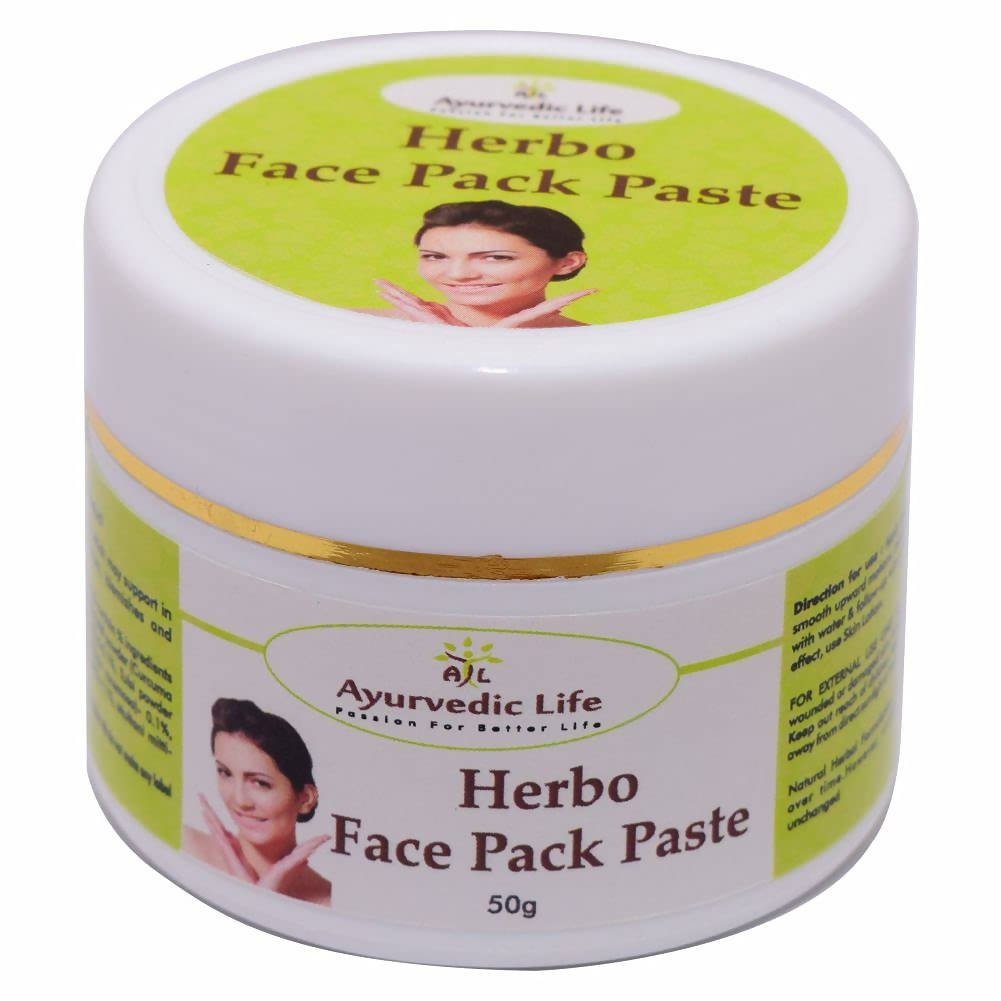 Ayurvedic Life Herbo Face Pack Paste - Distacart