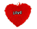Thumbnail for Anupam Enterprises Plush Heart Shaped Soft Stuffed Love Throw Cushion Pillows Red Color - Distacart