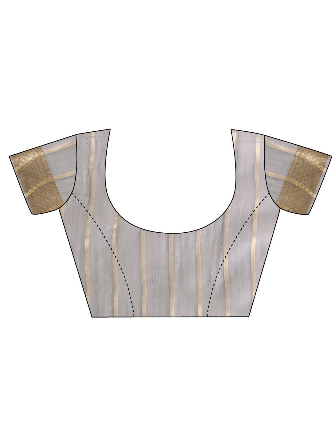 Astita Organza Grey Saree